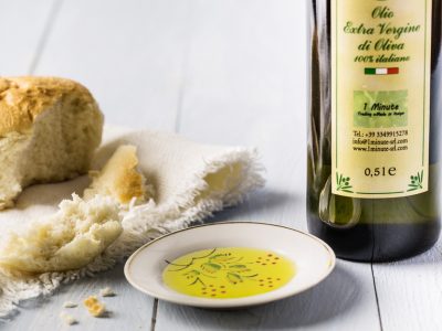 Peppery fresh extra virgin olive oil