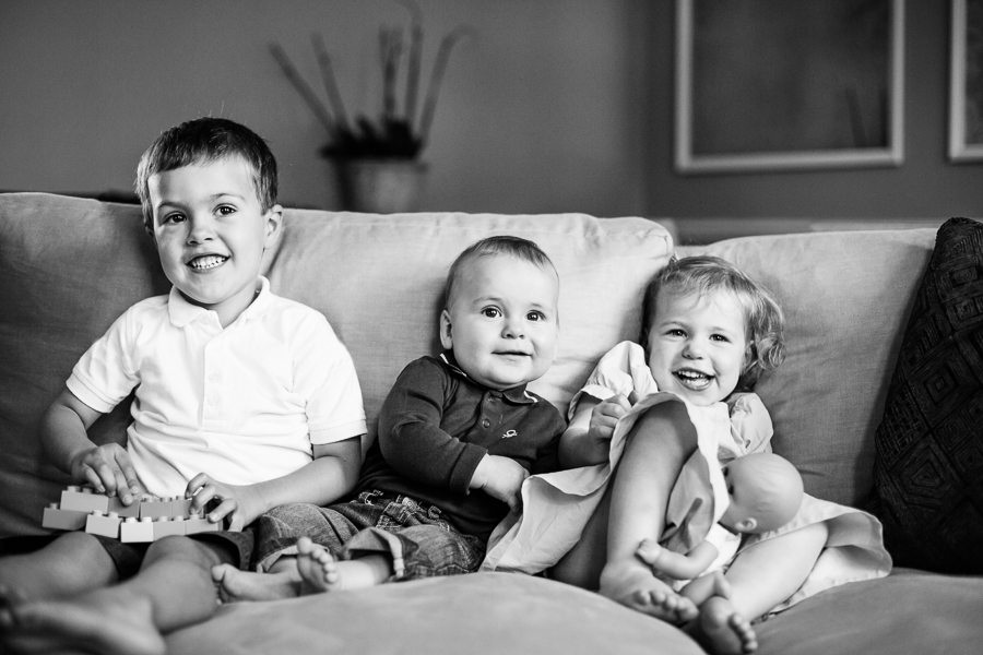 Black & White Family Photography Cath Lowe