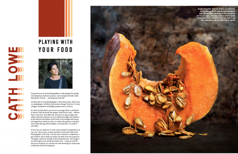 Thrilled to be interviewed in the Big Ezine on Food Photography
